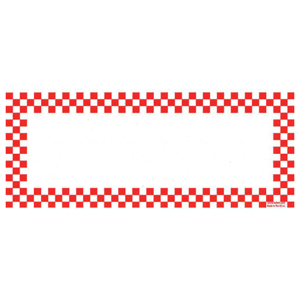 Hubert 59846 - Sign Card, 5" X 2", Rectangular