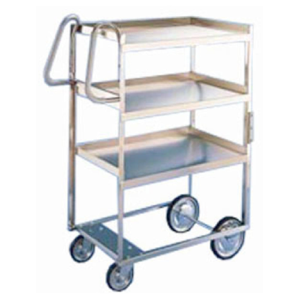 Lakeside 7030 Ergo-One® Heavy Duty Utility Cart 2-tier Open Design