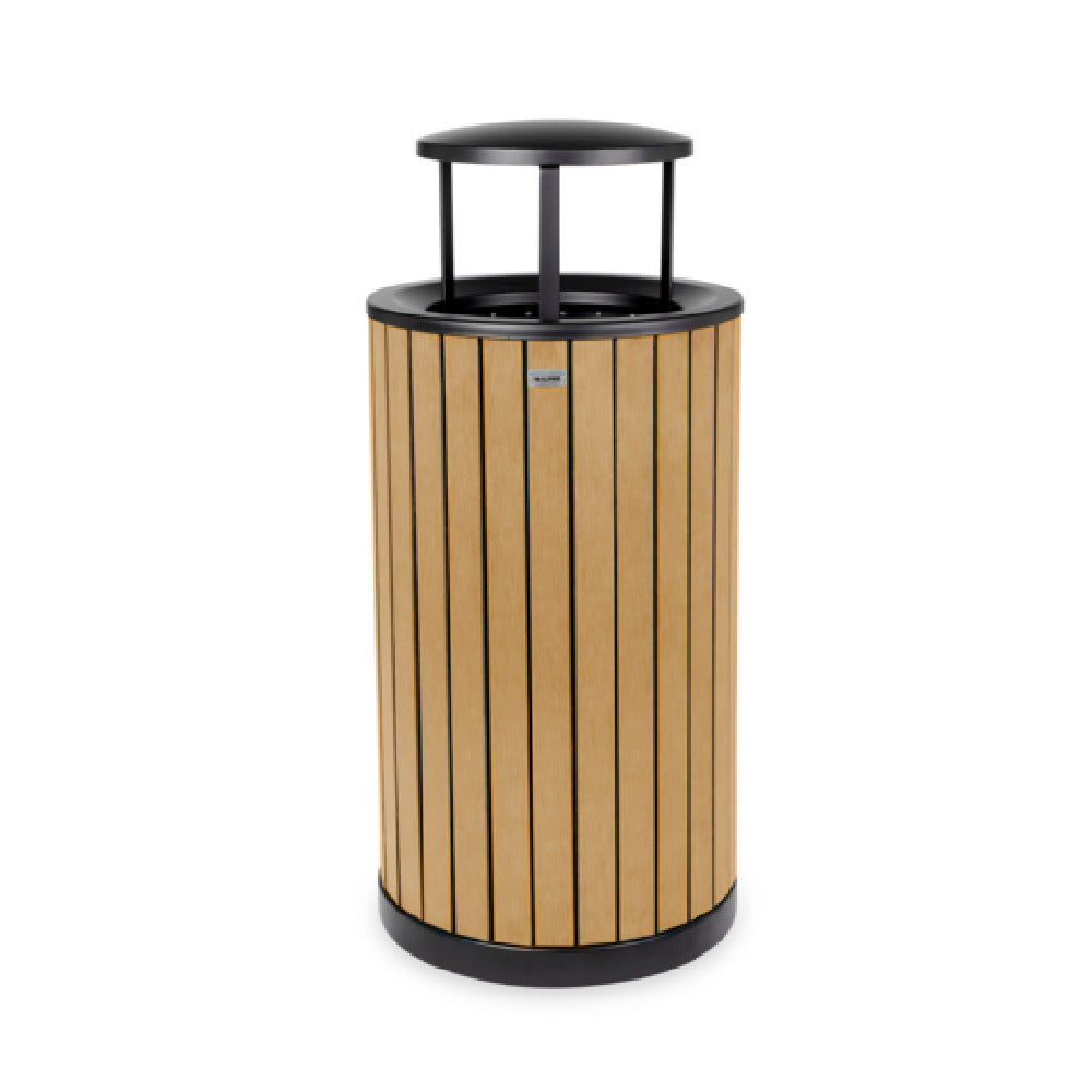 Alpine Industries ALP4400-01-CD-RB Trash Container 32 Gallon (121 Liter) 20"W X 20"D X 33-7/8"H