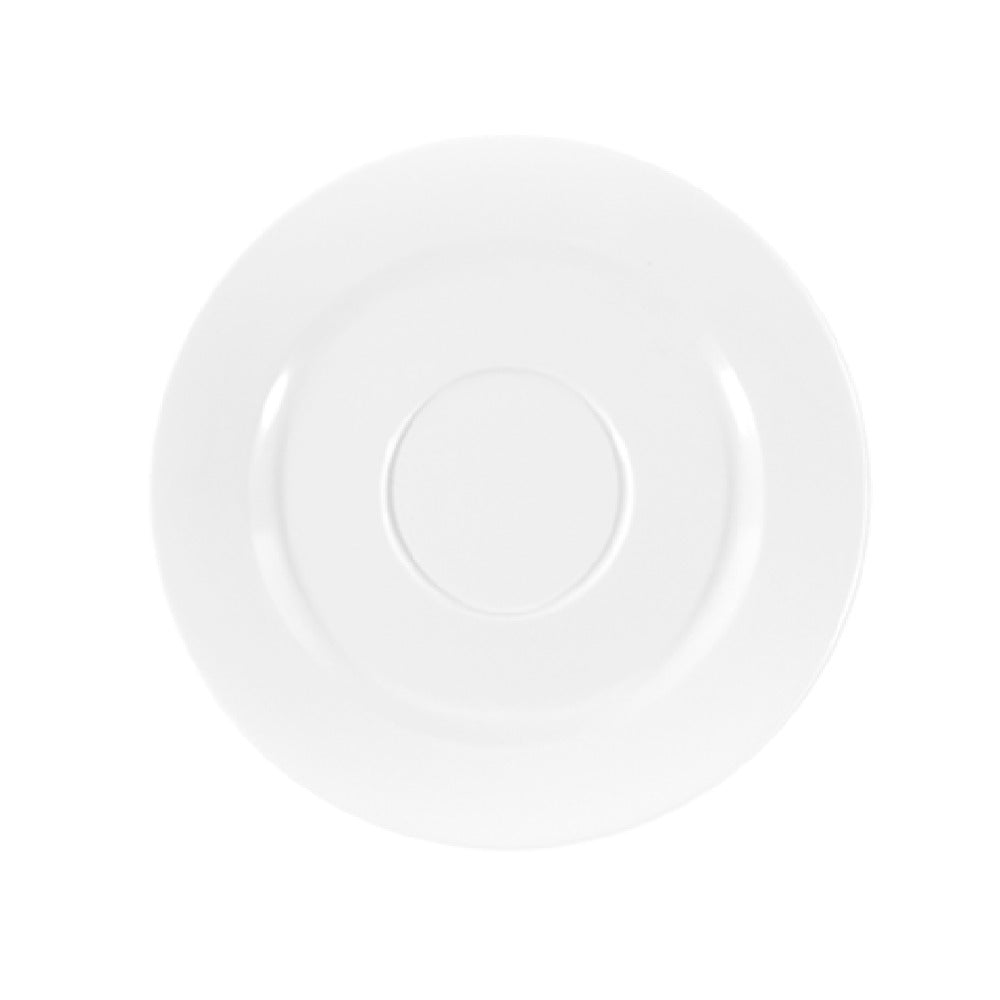 Elite Global Solutions D60-W Saucer 5-3/4" Dia. X 5/8"H Single Well