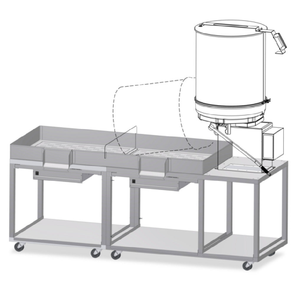 Gold Medal 2622-00-110 - Single Karmel Kool System (for Mark 10/20), Modular Table System