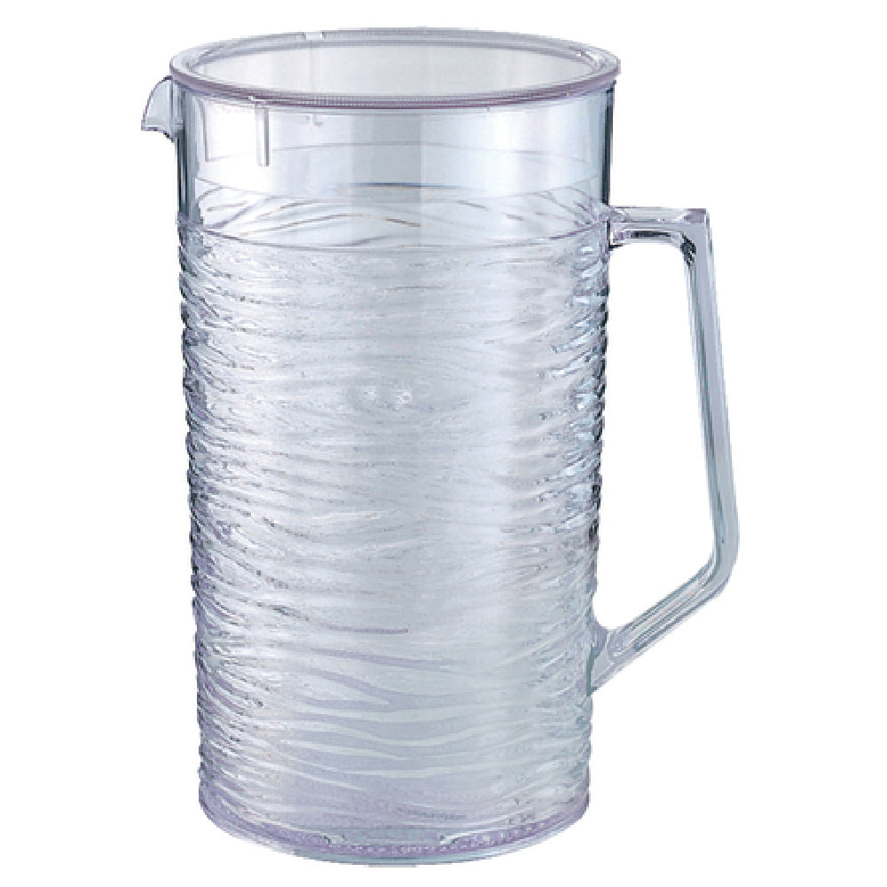 Service Ideas SI2LITCL Sculptured Ice™ Pitcher 2 Liter (67.6 Oz.) 4-1/2" X 6-1/4" X 8-3/4"