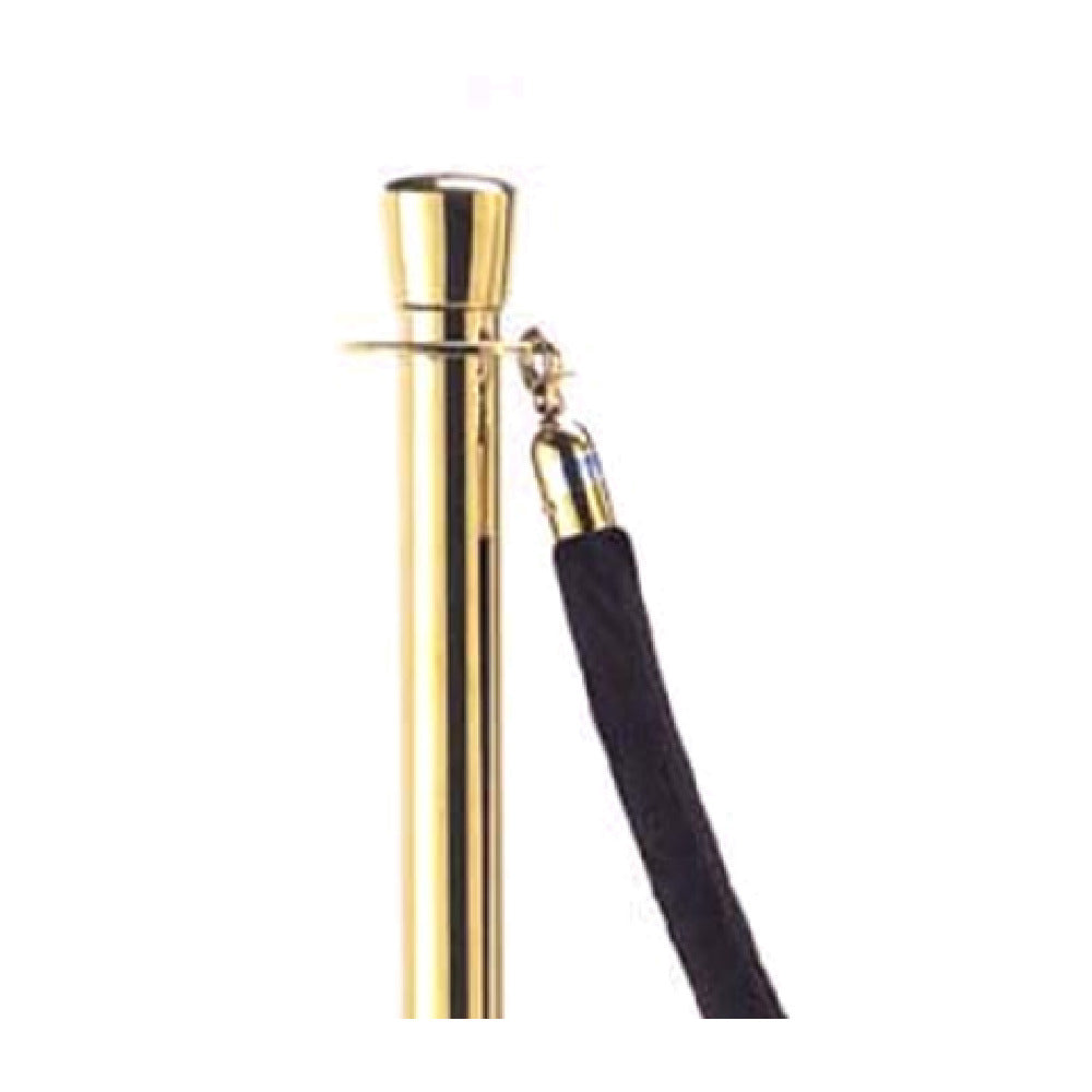 Aarco TR-10 Form-A-Line™ Rope 8' Polished Brass Snap Hook