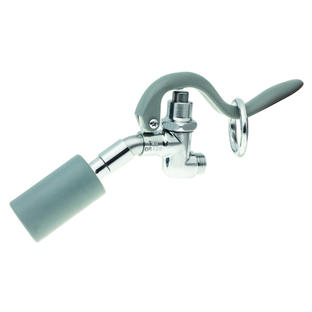 T&S Brass B-0107-C35 Spray Valve Low Flow Spray Face At A 35° Angle 0.65 GPM Flow Control