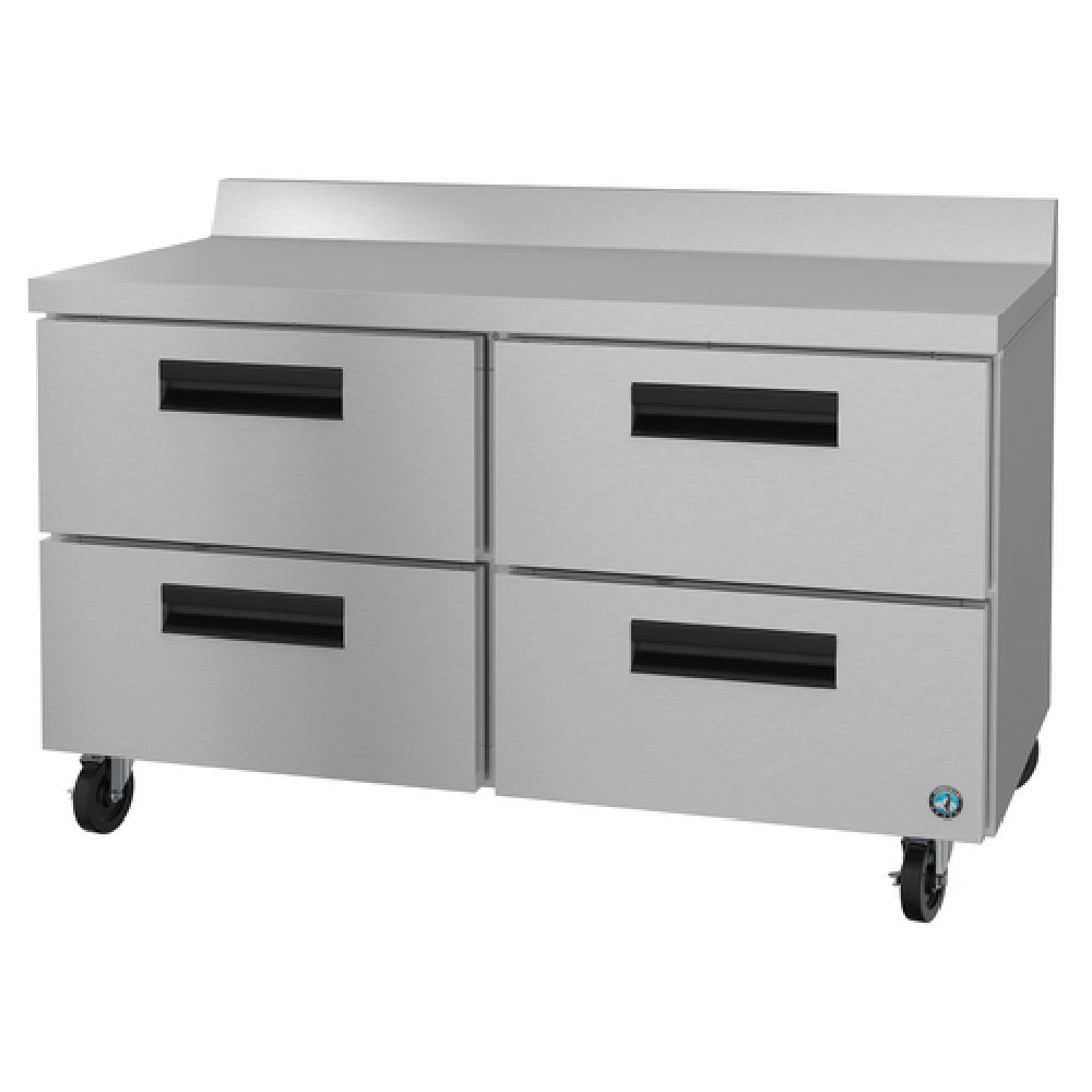 Hoshizaki WR60B-D4 - Steelheart Series Worktop Refrigerator, Two-section, 60"W