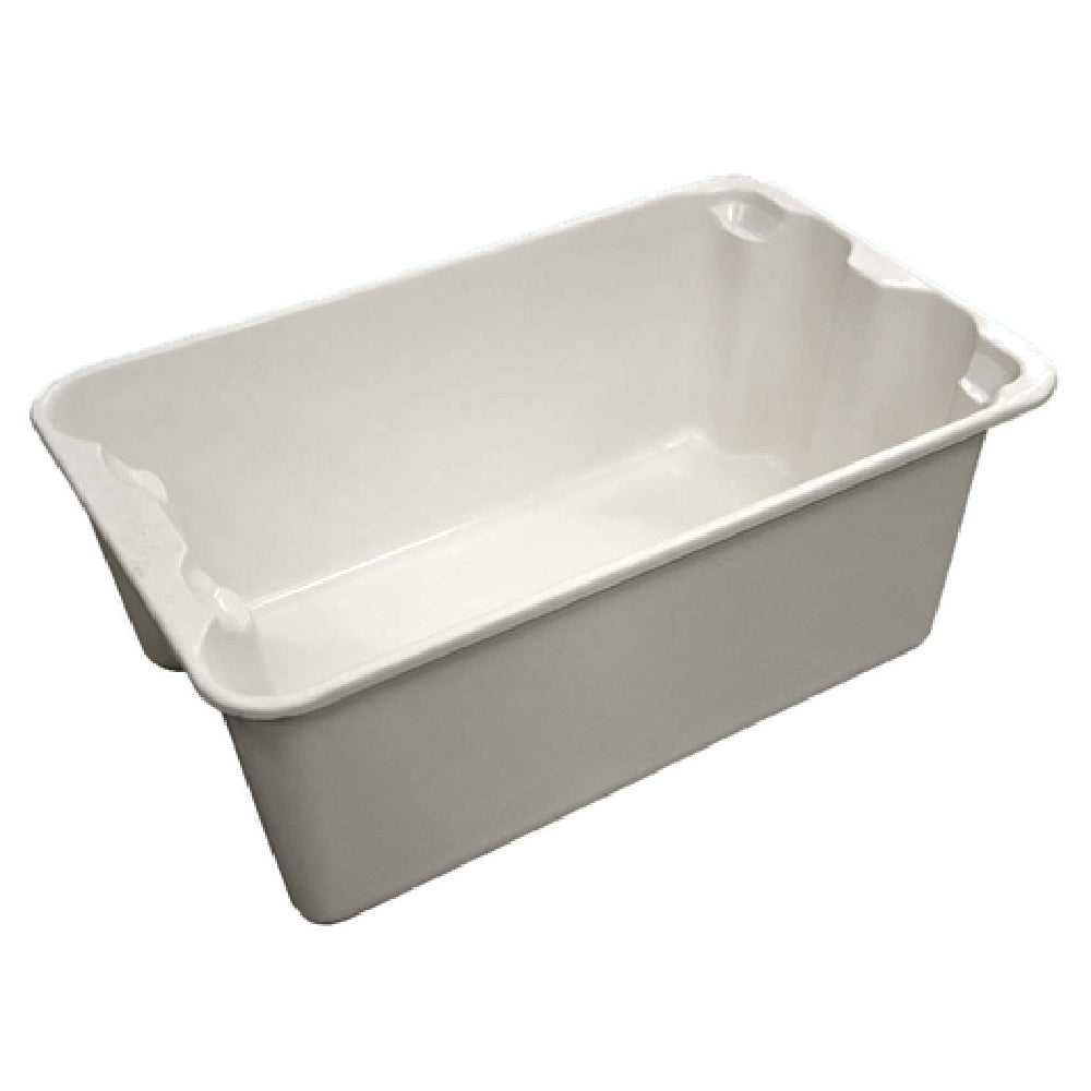 MFG Tray 780408W 5269 Nest & Stack Container 6 Gallon 20-1/2"L X 12-7/8"W X 8"H