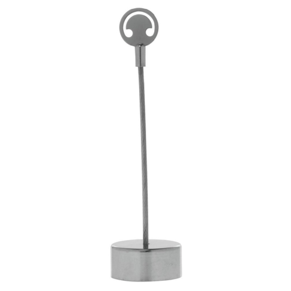 Hubert 33675 - Sign Holder, 1" Dia. X 4"H, Clip Design