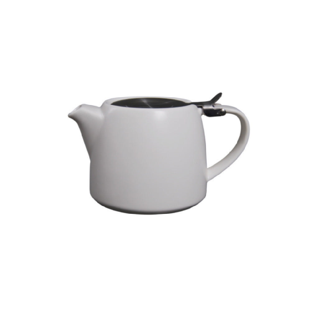 Palate & Plate BK-1016 - Teapot, 18 Oz, White Matte Color