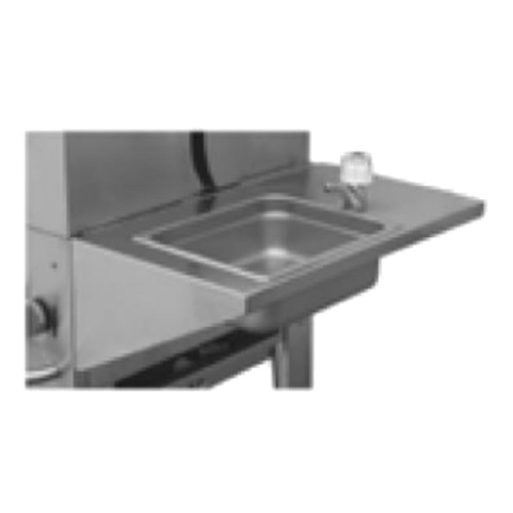 Crown Verity CV-RHS Removable Hand Sink Stainless Steel 14" X 23"