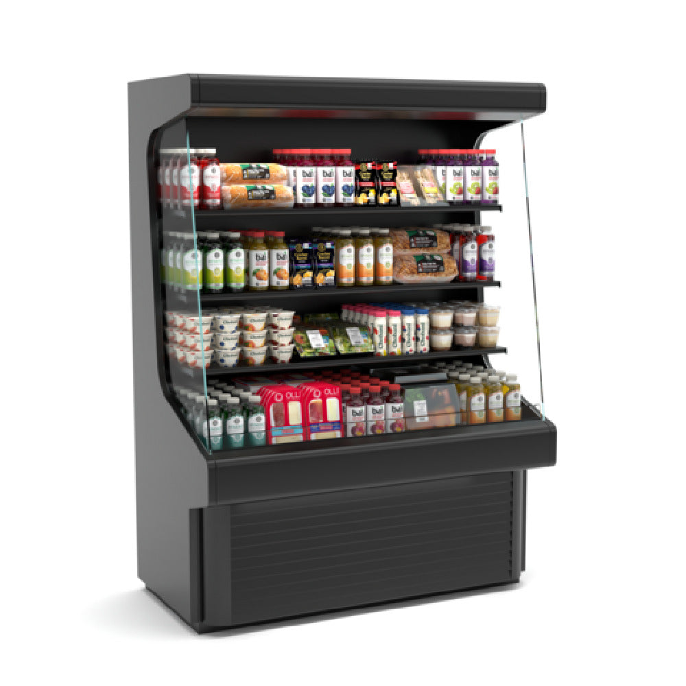 Hussmann GSVM4072-A MicroSC™ Open Vertical Merchandiser Self-service 40" L X 30-5/8" D X 72" H