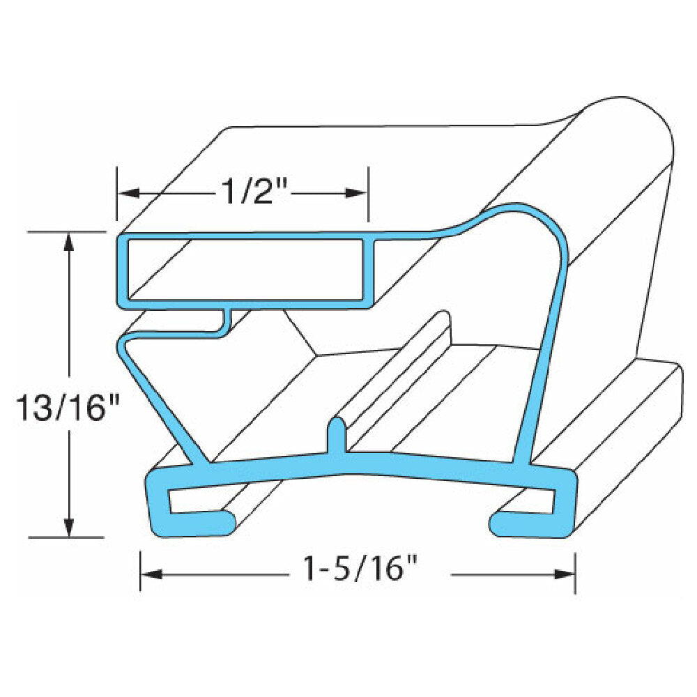 Victory VT50615802 Gasket Door 23 3/4" X 28 1/4"