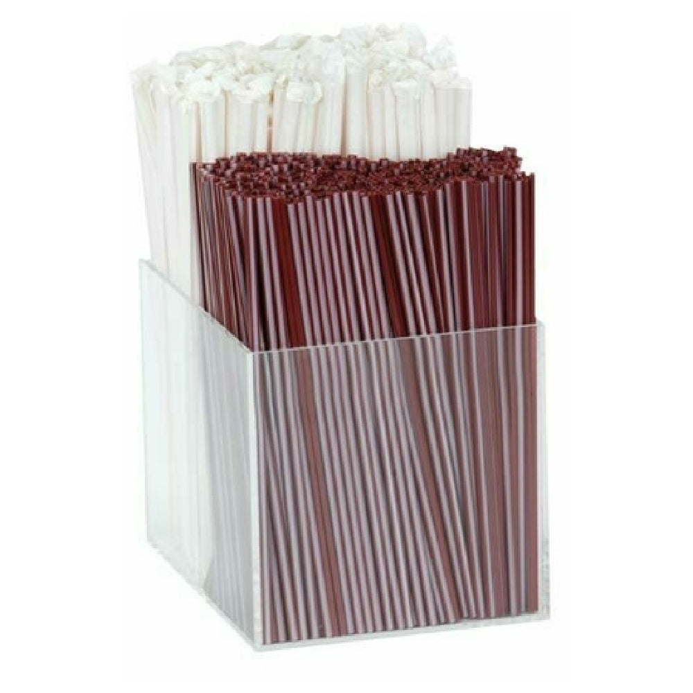 Dispense-Rite VCO-INS - Strawith Stir Stick Insert, 2 Sections, 4-3/4"H X 4-3/4"W X 6-1/4"D