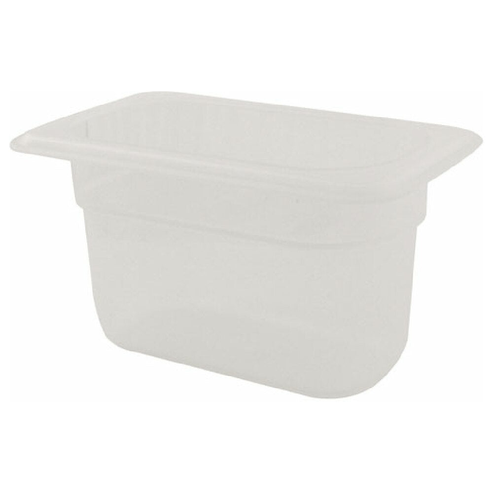 Cambro CAM94PP190 Pan Plstc 1/9 X 4 190 Translucent
