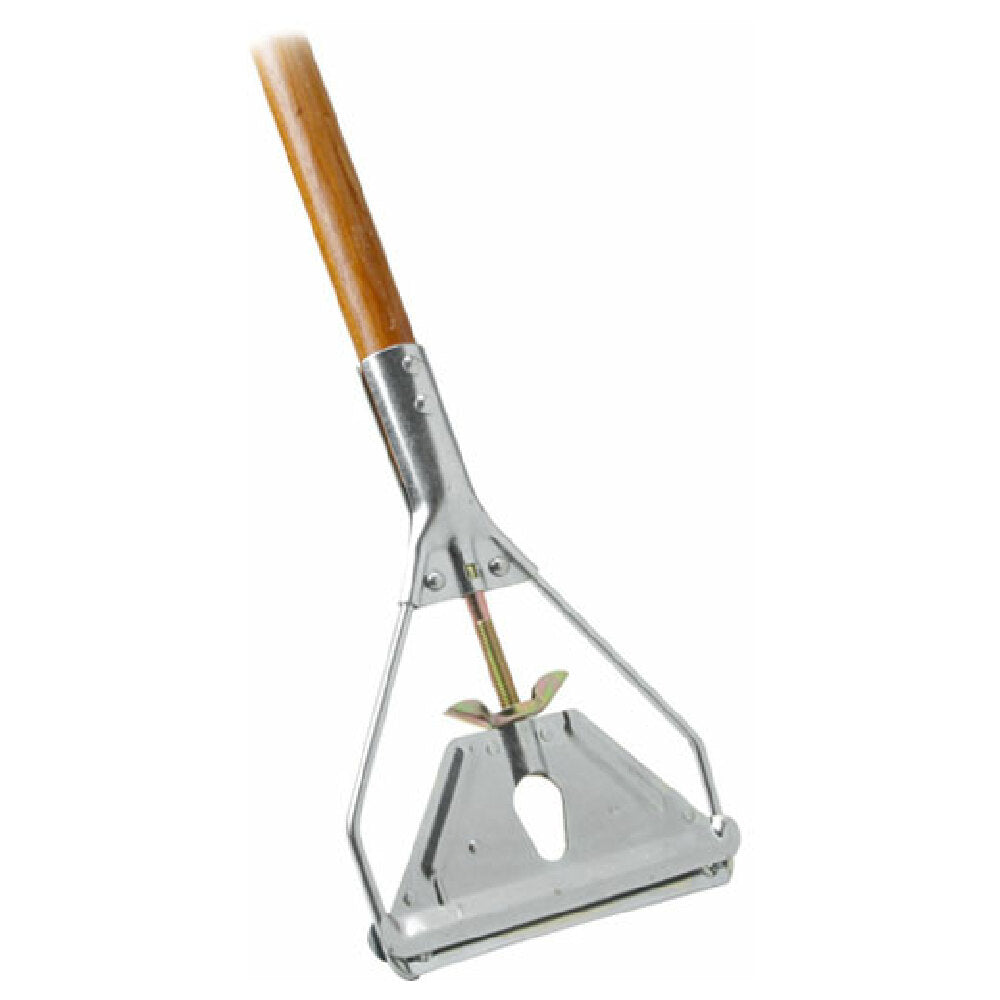 Carlisle Foodservice 4034000 60 In Wood Mop Handle With Metal Head