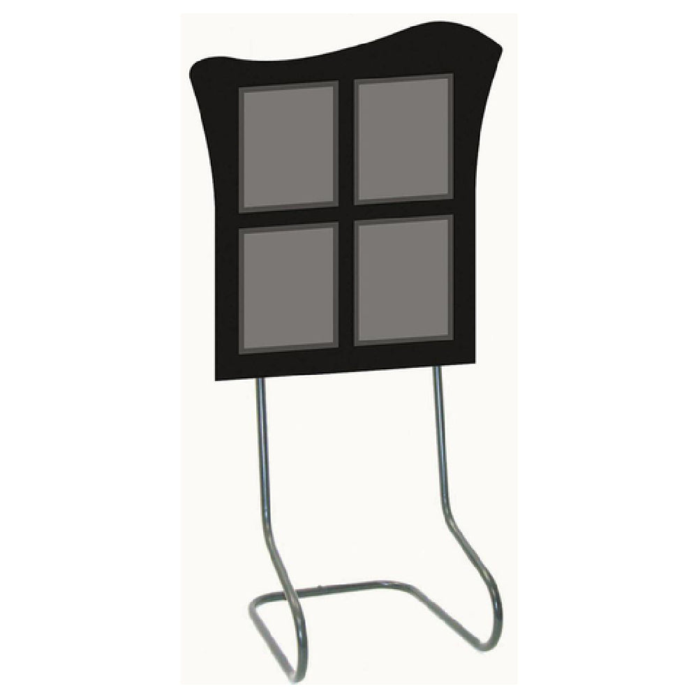 Hubert 93759 - Sign Holder, Floor Stand, 23" X 22-1/2" X 68-1/2"H Overall