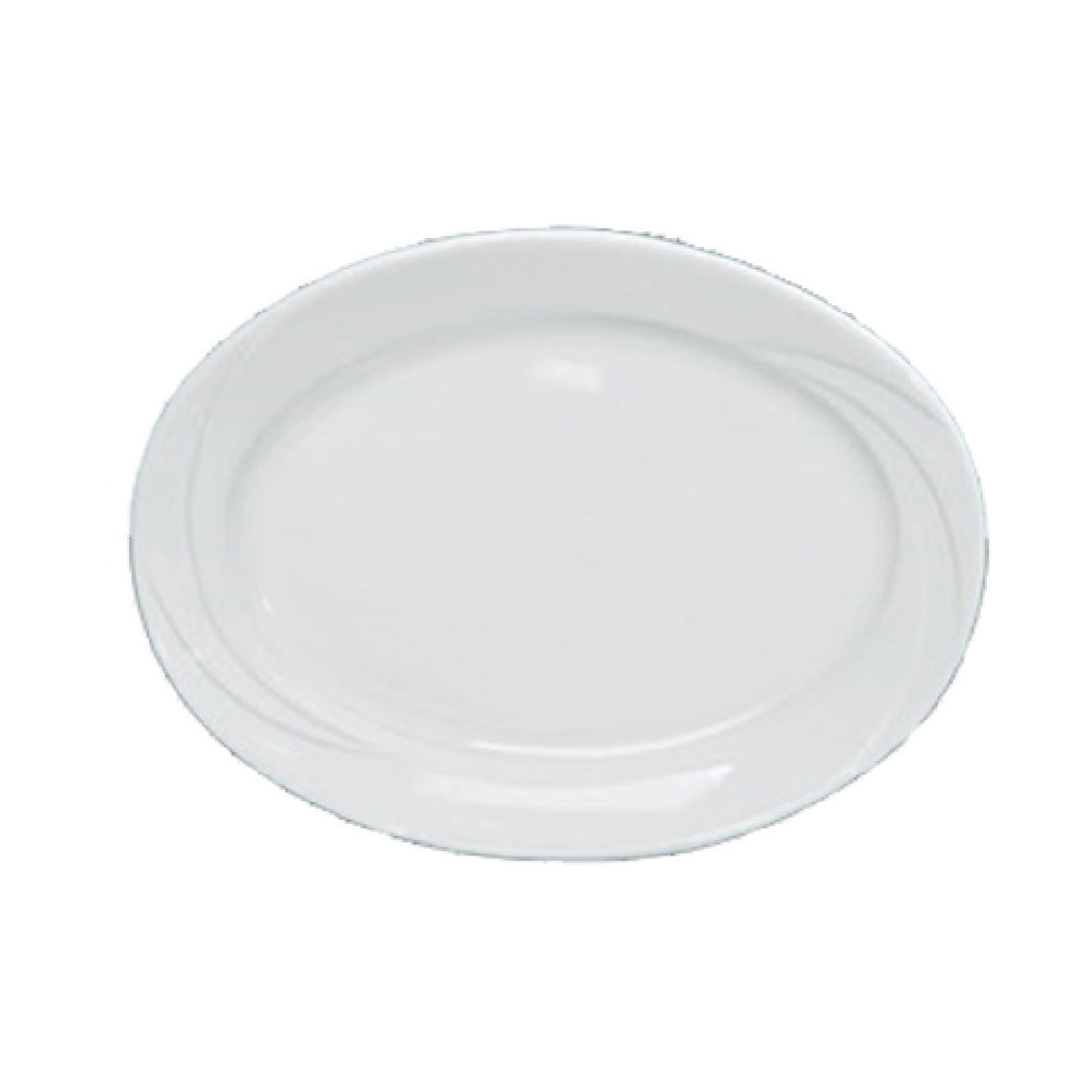 Yanco MM-12 Miami Platter 10-1/4"L X 7-3/4" Oval