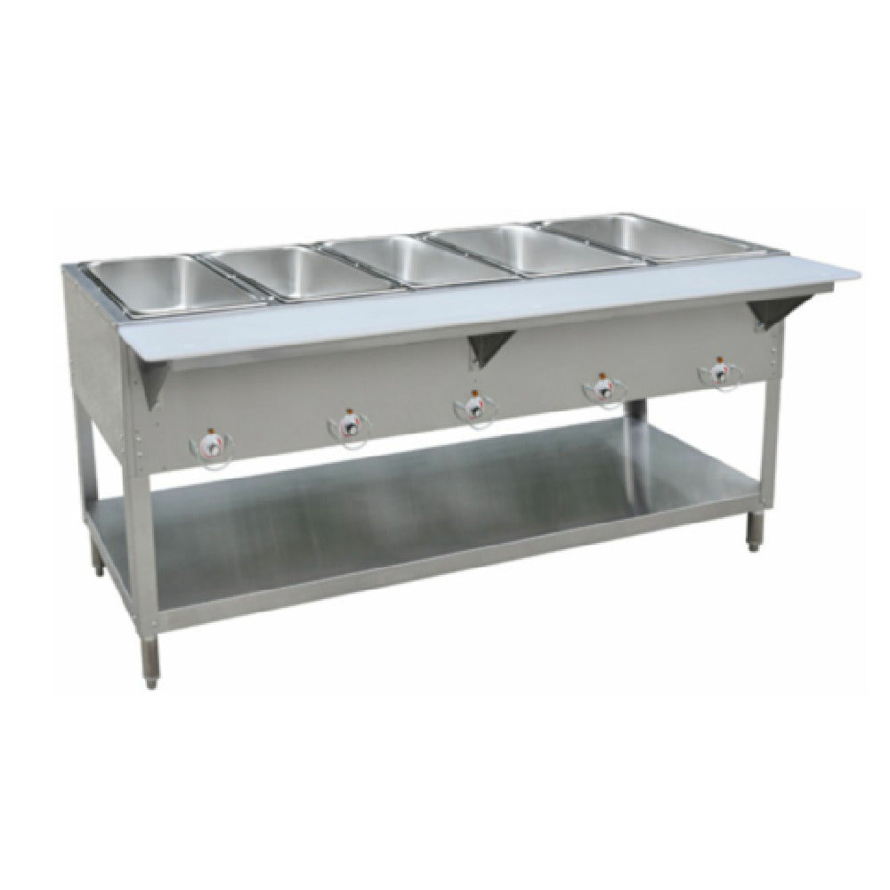 Hubert 28W-113 - Kratos® Electric Steam Table/Hot Food Table, Five Wells, Stationary
