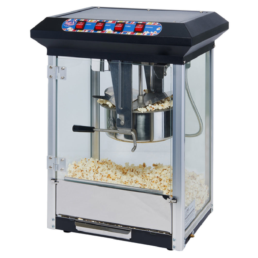 Winco POP-8B Showtime Popcorn Machine Electric Countertop