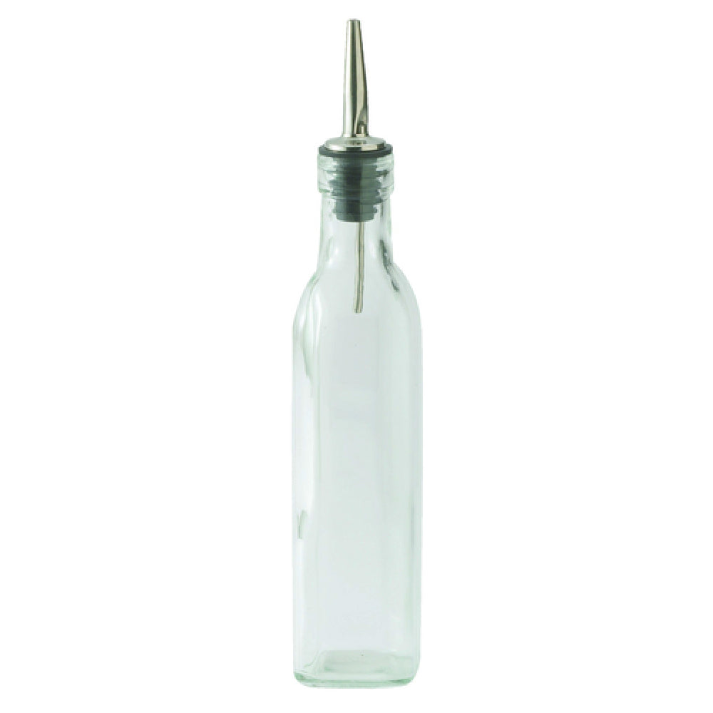 Winco GOB-8 Oil Bottle 8 Oz. Square