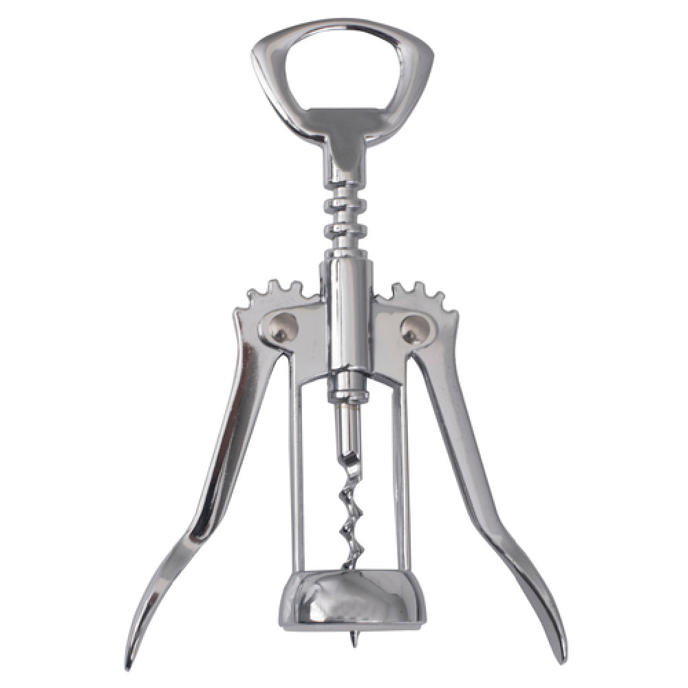 Stanton Trading 103 Wing Corkscrew With Bottle Opener Self-pulling Chrome Plated