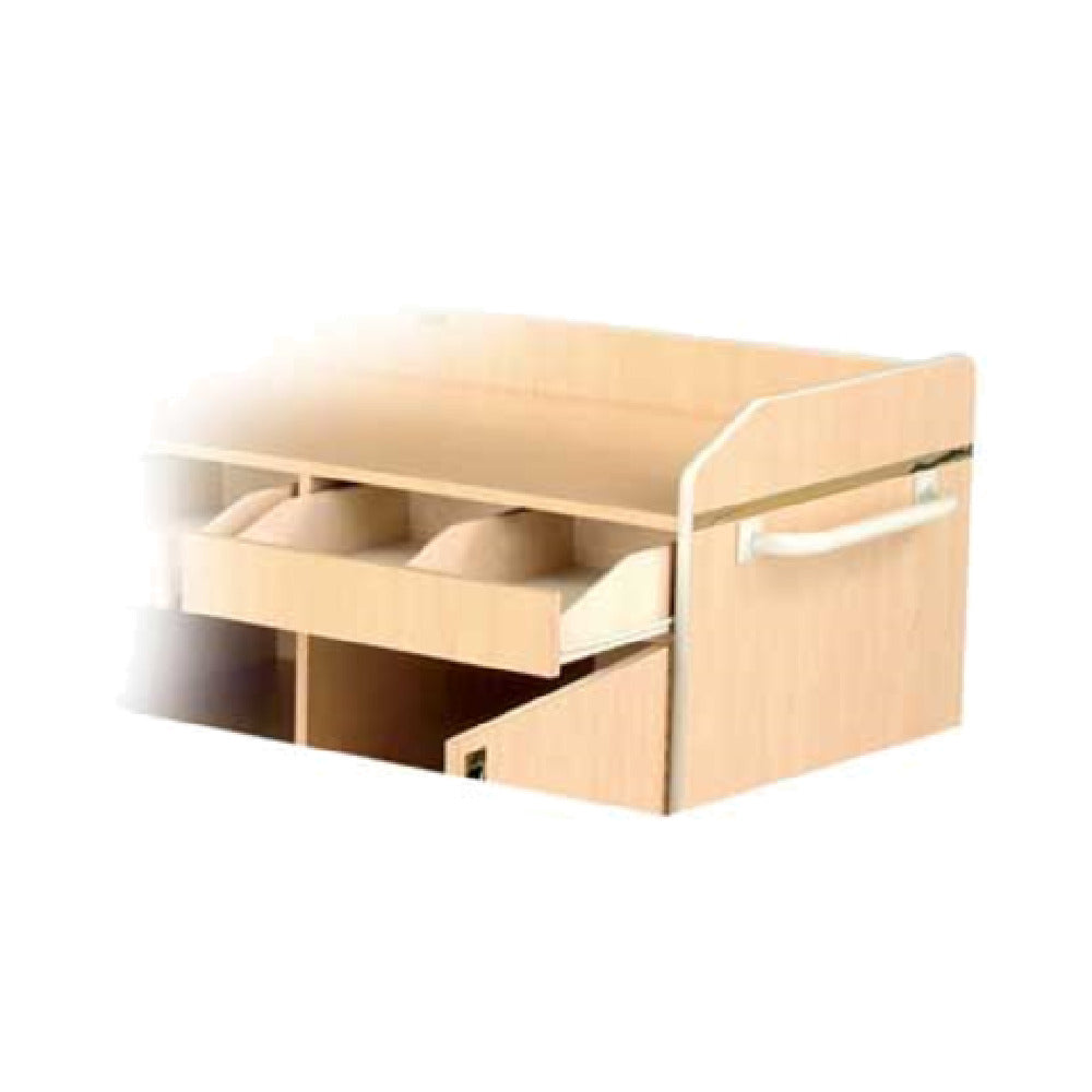 Forbes Industries 6245 Drawer With Dividers For High Pressure Laminate Carts