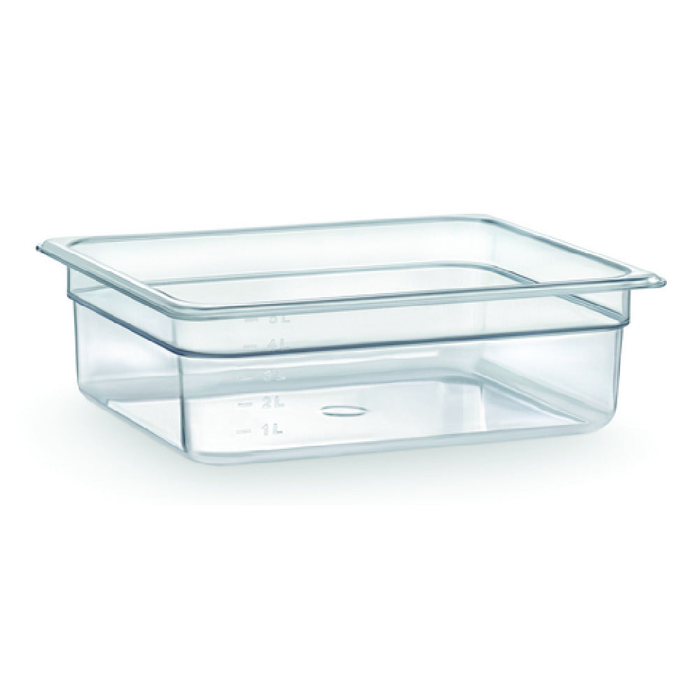 Hubert 26702 - Hubert® Cold Food Pan, 12-4/5"L X 10-3/7"W X 4"D, Half-size