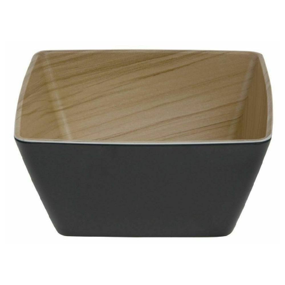 Hubert 74079 - Kalm Collection Bowl, 7-1/2"L X 7-1/2"W X 3-1/2"H, Square