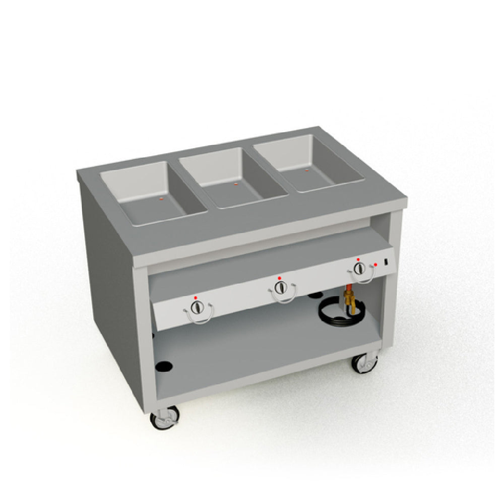 Duke TEHF-46SS-VALUE (REPLACES E303-25SS) Thurmaduke™ Hot Food Unit Mobile 46”W X 32”D X 36”H