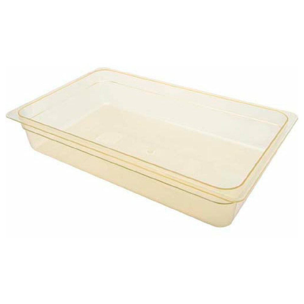 Cambro 14HP150 Hot Pan Full X 4 150 Amber