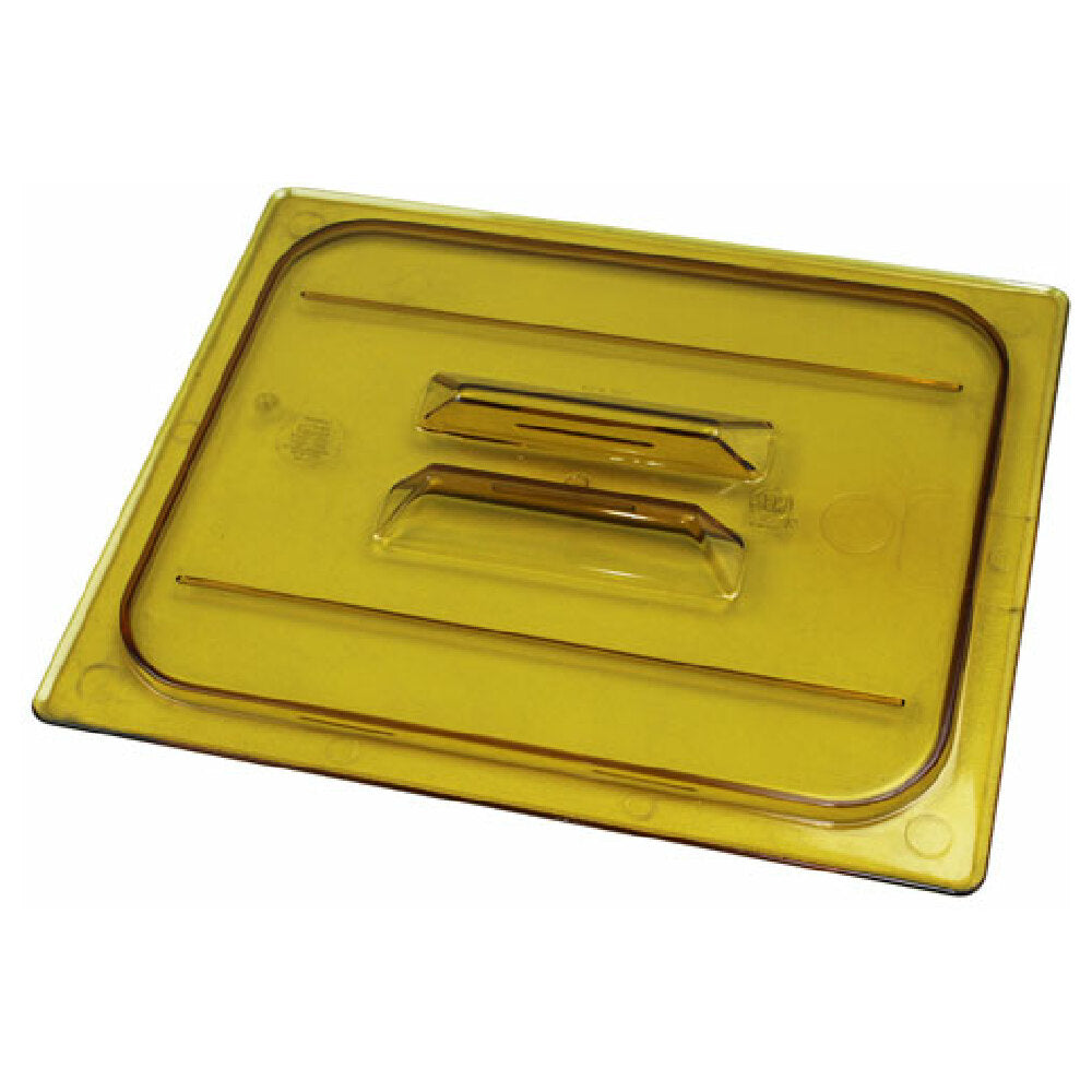 Cambro 20HPCH150 Hot Pan Lid Half Sz 150 Amber