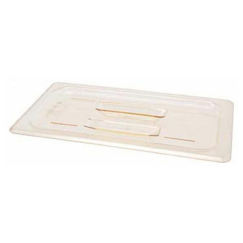 Cambro 30HPCH150 Hot Lid 1/3 Sz Solid 150 Amber
