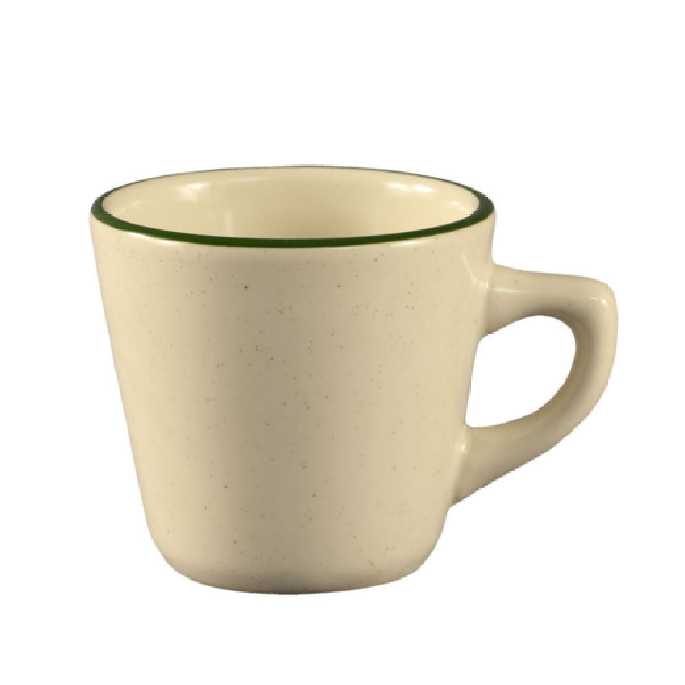 CAC China CES-1 Emerald Coffee Cup 7 Oz. 3-1/2" Dia. X 3"H