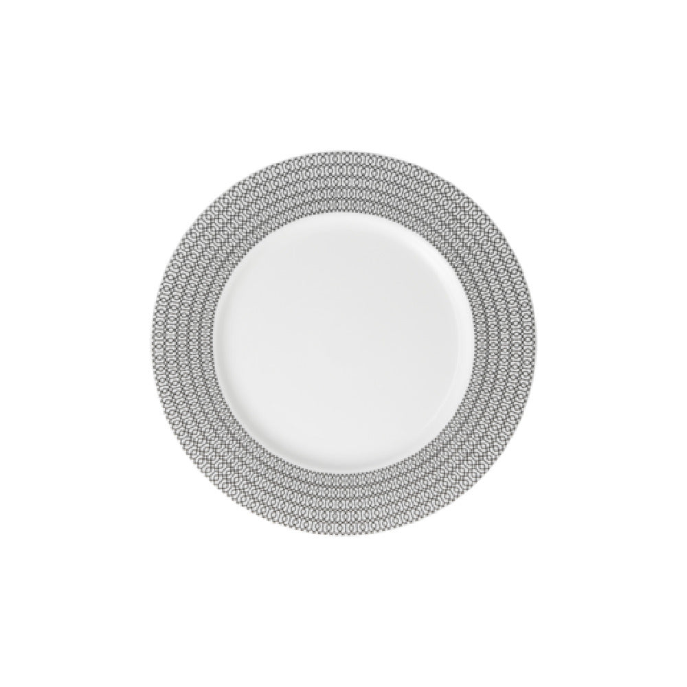 Zwiesel Fortessa FBC-ORNAB-102 - FBC Ornament Dinner Plate, 10.75" (27 Cm), Black (1.53 Each Weight) (Per Case = 12 Each)