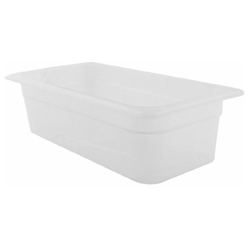 Cambro 34PP-190 Pan 1/3 X 4 Plastic Semi Clear