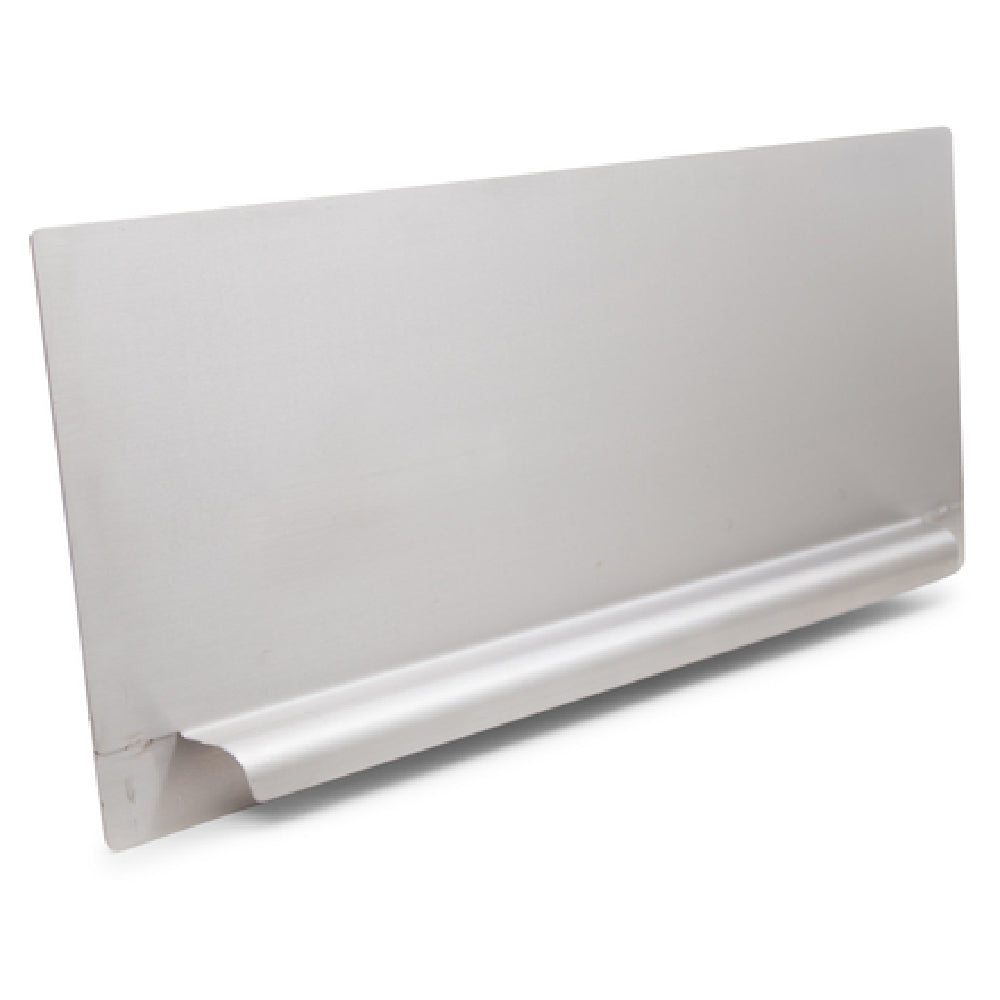 John Boos PB-RES-20-X Splash Guard For 20" Compartment Sink 24-1/2"W X 12"H