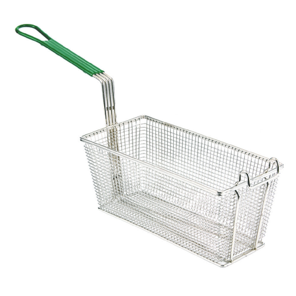 Hubert 69269 - Value Series Fry Basket, 13-1/4"L X 6-1/2"W X 5-3/16"H, Durable Nickel-plated