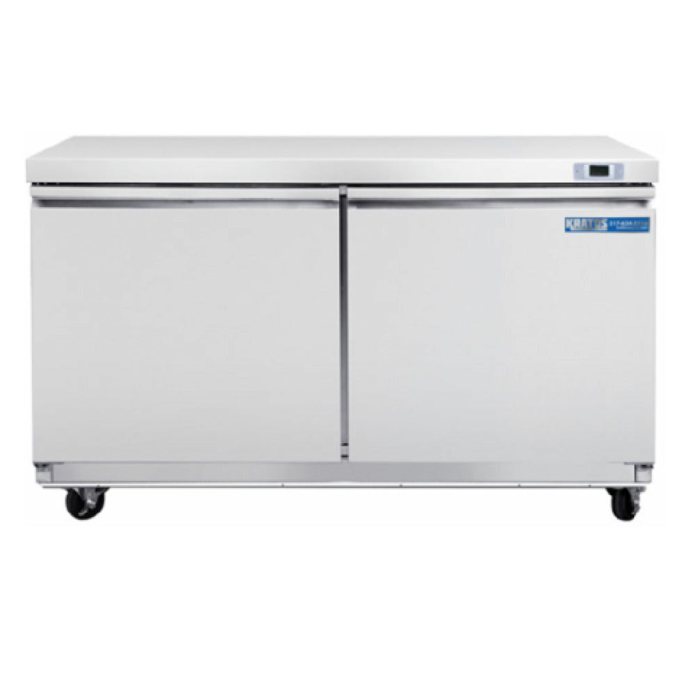 Hubert 69K-752 - Kratos® Commercial Undercounter Refrigerator, (2) Door, (2) Adjustable