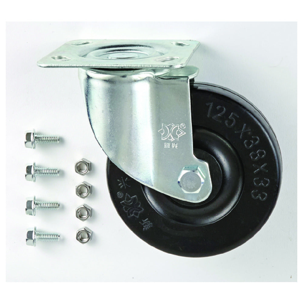 Hubert 29Y-106 - Caster Without Brake, 4.75", For Kratos Ranges
