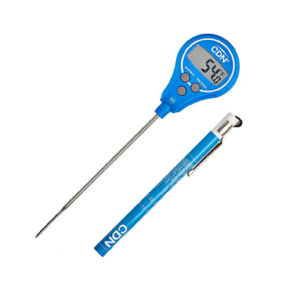 JB Prince UA296 B Lollipop Thermometer Blue NSF