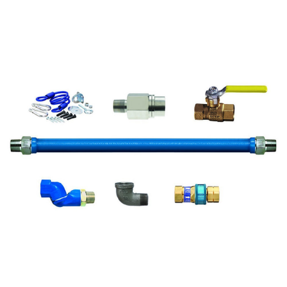 Dormont 1675KITS36EFV - Dormont Blue Hose™ Moveable Gas Connector Kit, 3/4" Inside Dia.