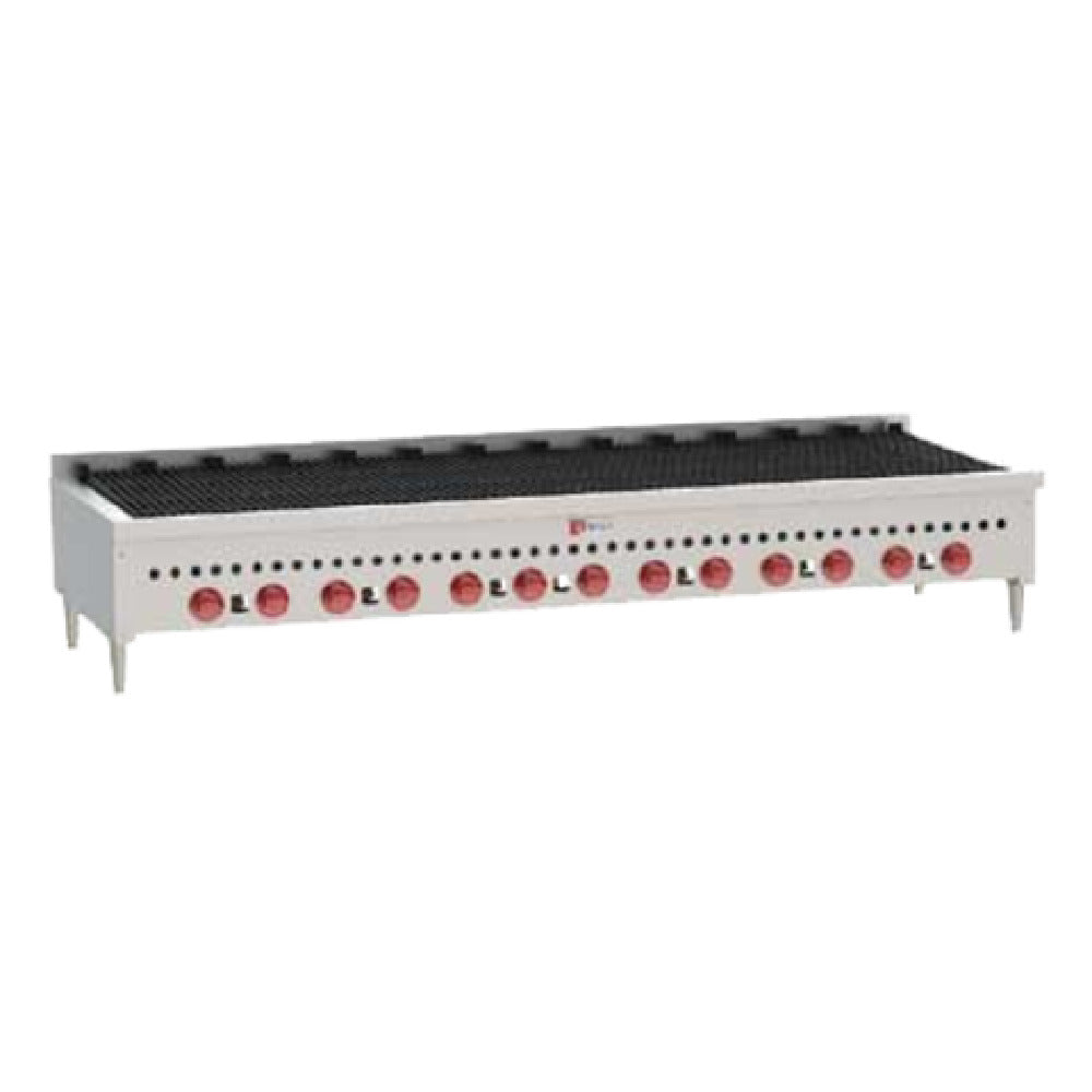 Wolf SCB72_NAT Charbroiler 72" W Countertop
