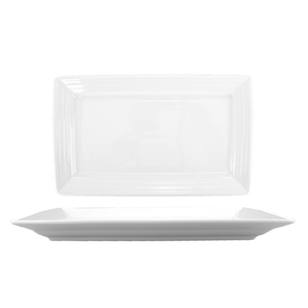 International Tableware MZ-111 Platter 11-1/4"W X 6-3/4"D X 1-1/8"H Rectangular