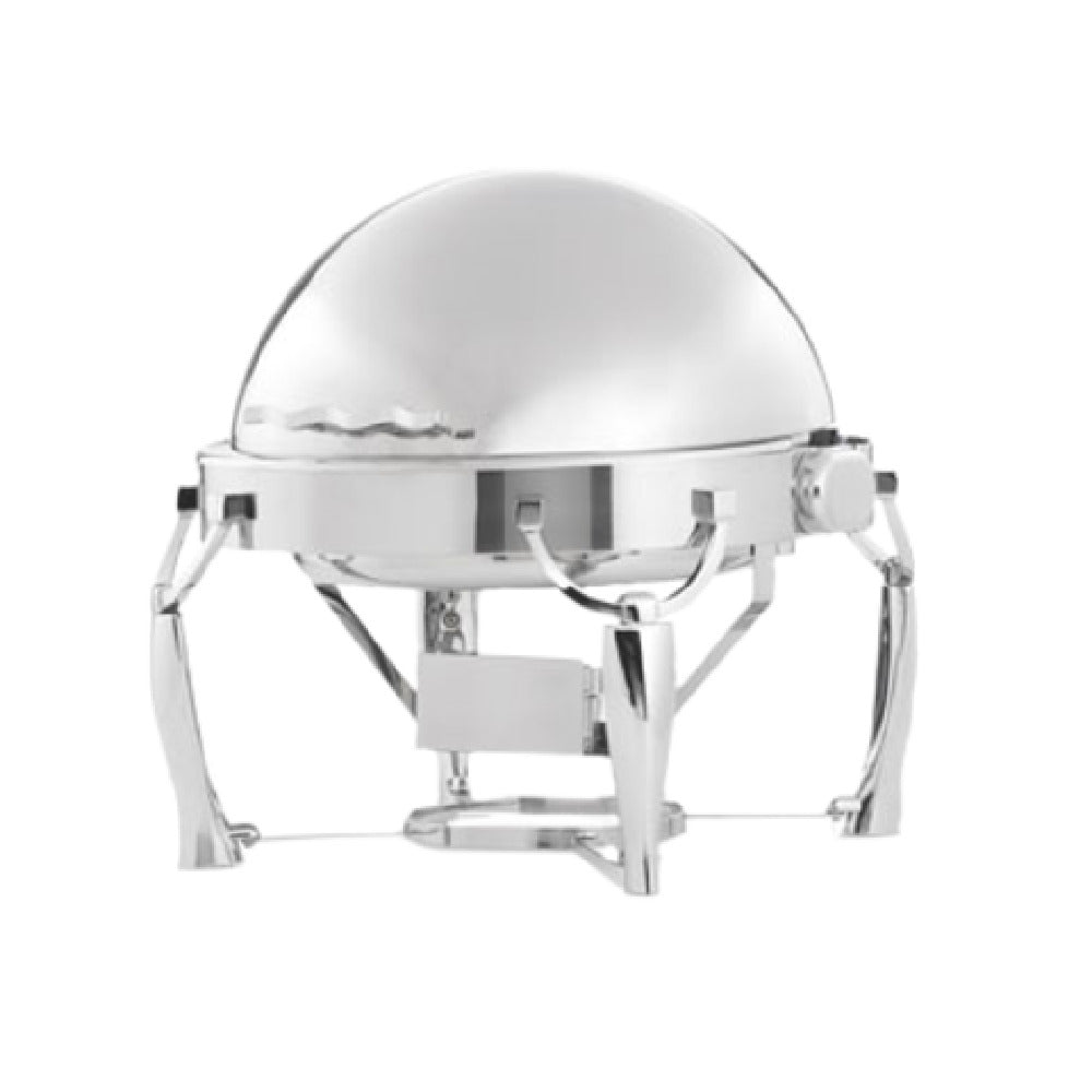 Vollrath 4635610 Somerville™ 6 Quart Round Retractable Chafer Mirror-finished Stainless Steel