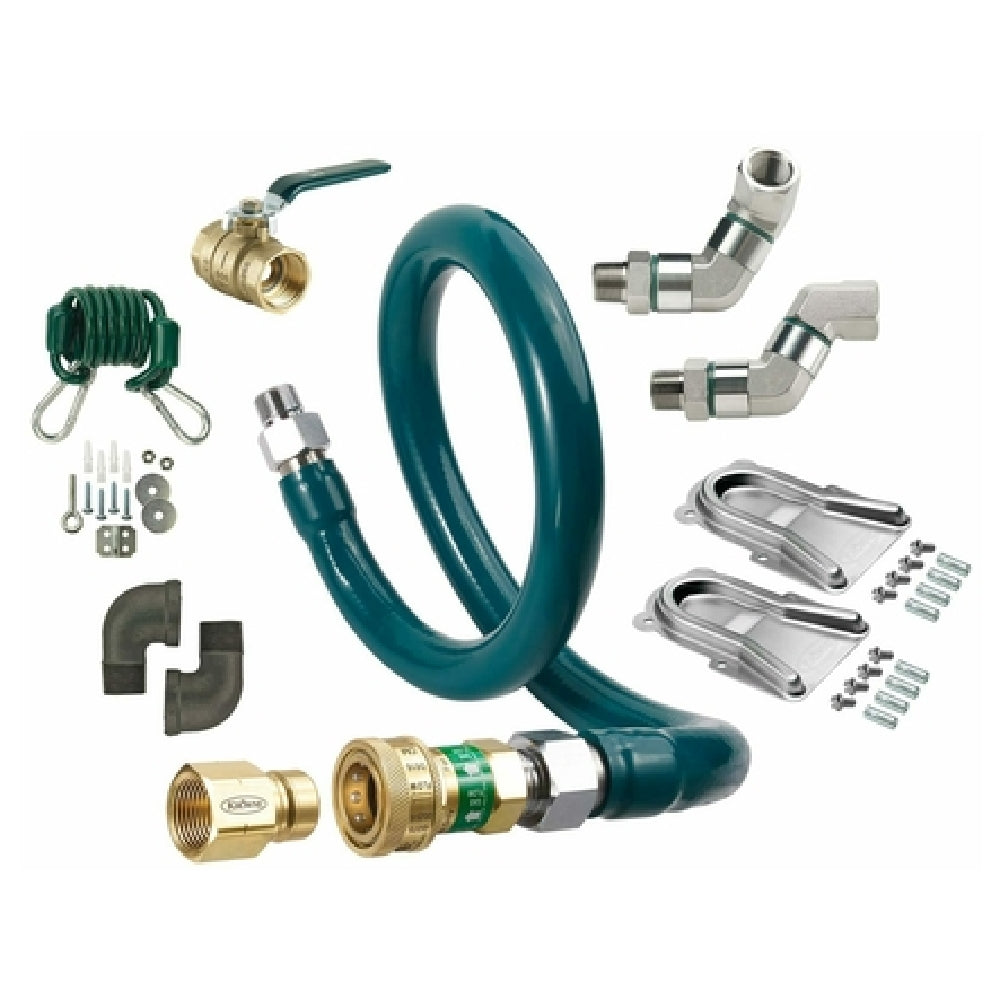 Krowne M10024K12 Royal Series Moveable Gas Connection Kit 1" I.D. 24" Long
