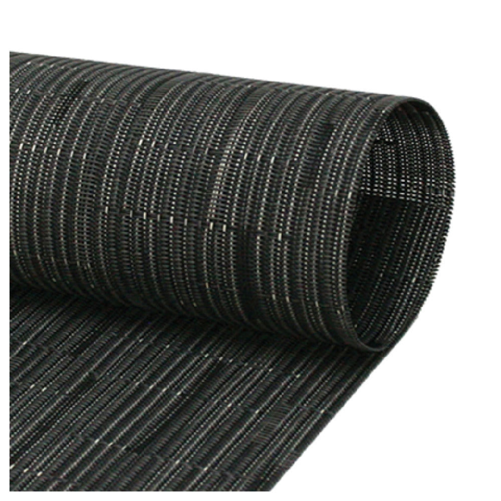 FOH XRU007BKV80 Metroweave® Runner 14" X 72" Stain/fade/bacteria/heat Resistant (up To 300°F)