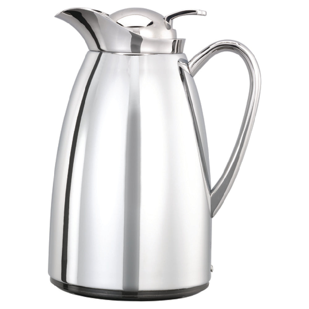 Service Ideas CJZ6CH Classy™ Vacuum Carafe 0.6 Liter (20 Oz.) 5" X 6-1/2" X 8-3/4"