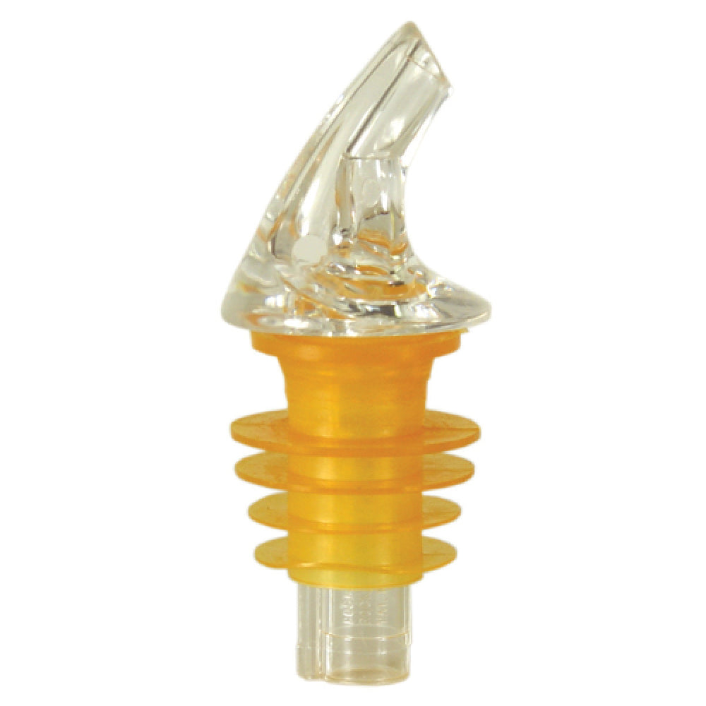 Spill-Stop 387-01AC Posi-Por™ Free Pourer Clear With No Collar Amber Cork