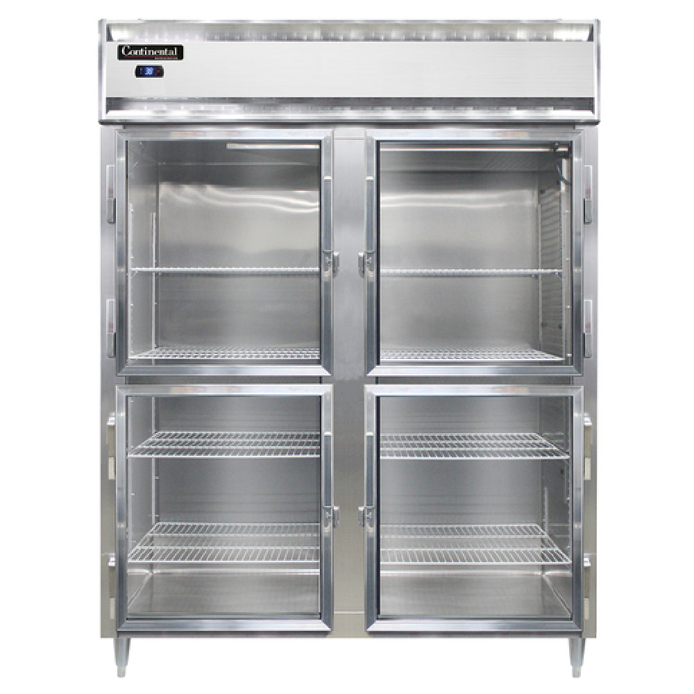 Continental Refrigerator D2RESNSSGDHD Designer Line Wide Refrigerator Reach-in