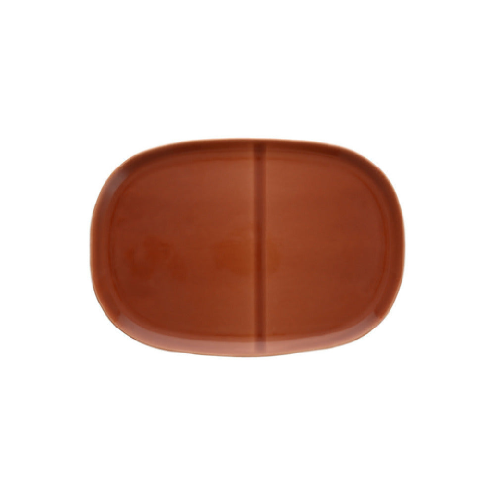 Fortessa 8200.SVEL.TC.09 Svelte Terracotta Platter 11.8" (30cm) Dishwasher Safe