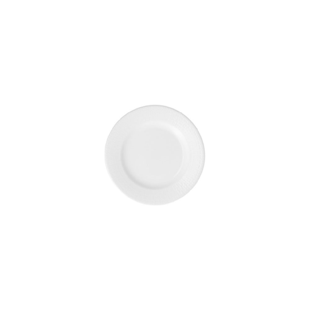 Zwiesel Fortessa FBC-ORNA-107 - FBC Ornament B&B Plate, 6.25" (16cm), White (.40 Each Weight) (Per Case = 48 Each)